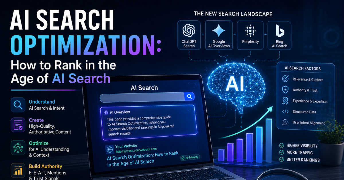 AI Search Optimization How to Rank in the Age of AI Search
