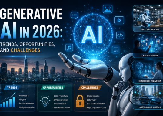 Generative AI in 2026: Trends, Opportunities, and Challenges