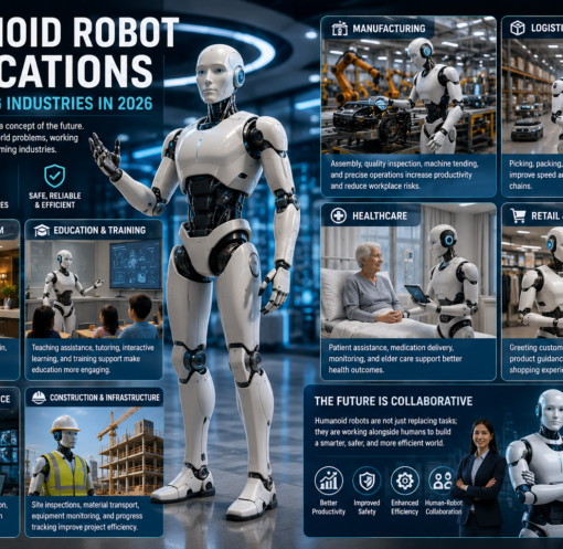 Humanoid Robot Applications Transforming Industries in 2026