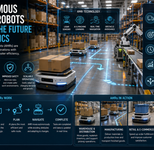 Autonomous Mobile Robots Driving the Future of Logistics