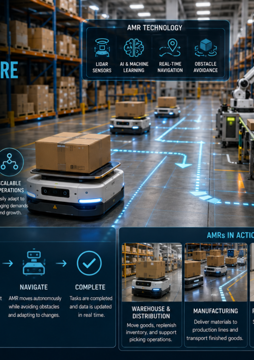 Autonomous Mobile Robots Driving the Future of Logistics