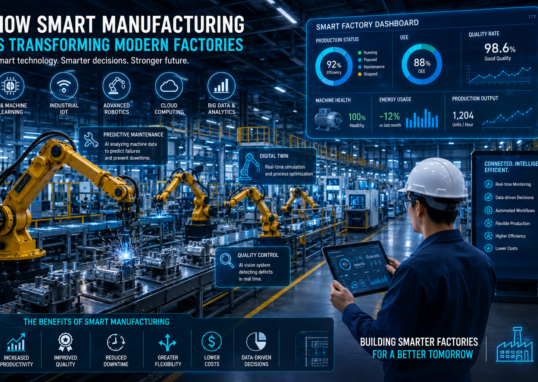 How Smart Manufacturing Is Transforming Modern Factories