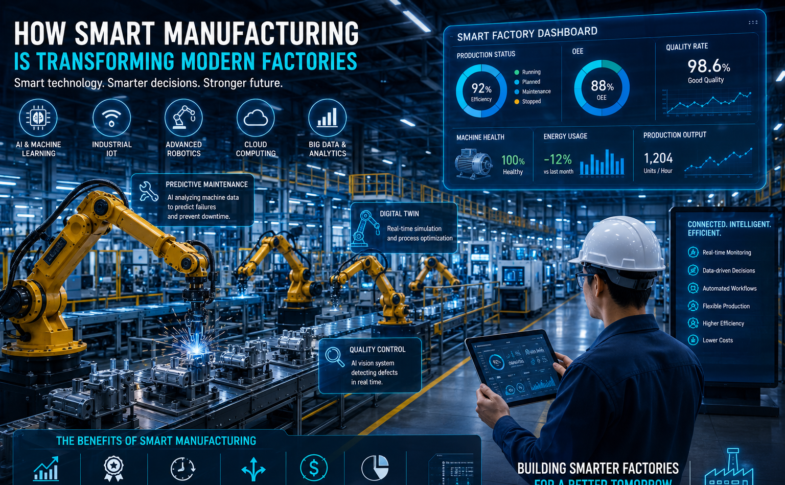 How Smart Manufacturing Is Transforming Modern Factories