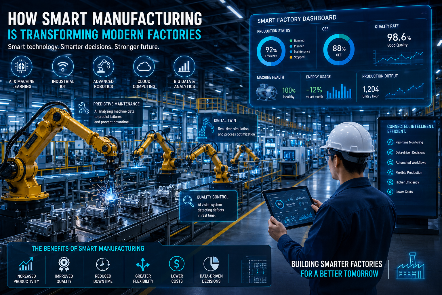 How Smart Manufacturing Is Transforming Modern Factories