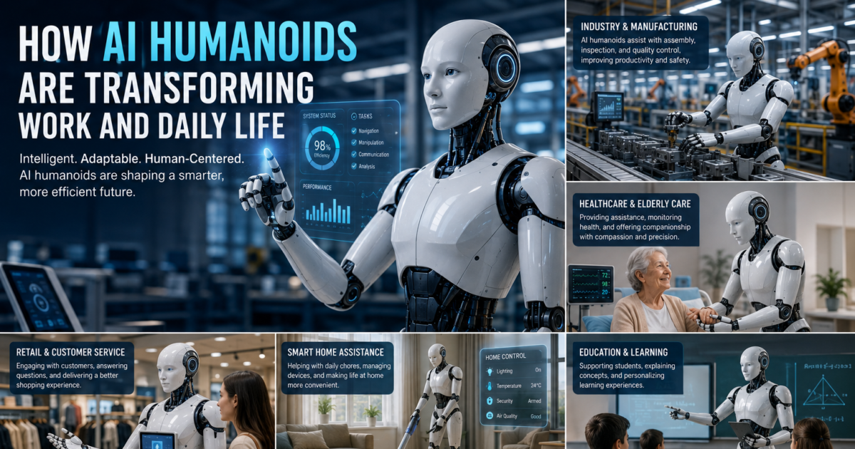 How AI Humanoids Are Transforming Work and Daily Life