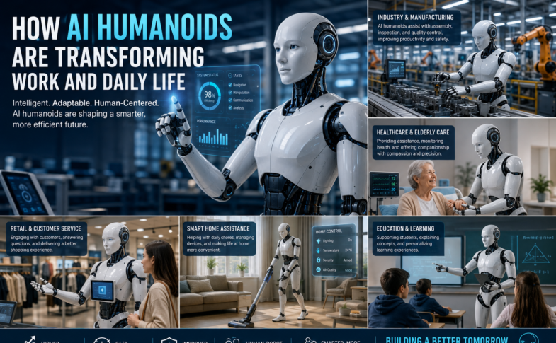 How AI Humanoids Are Transforming Work and Daily Life