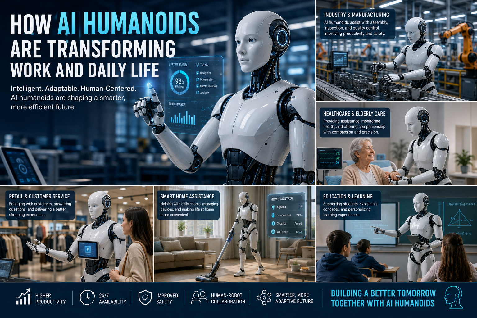 How AI Humanoids Are Transforming Work and Daily Life
