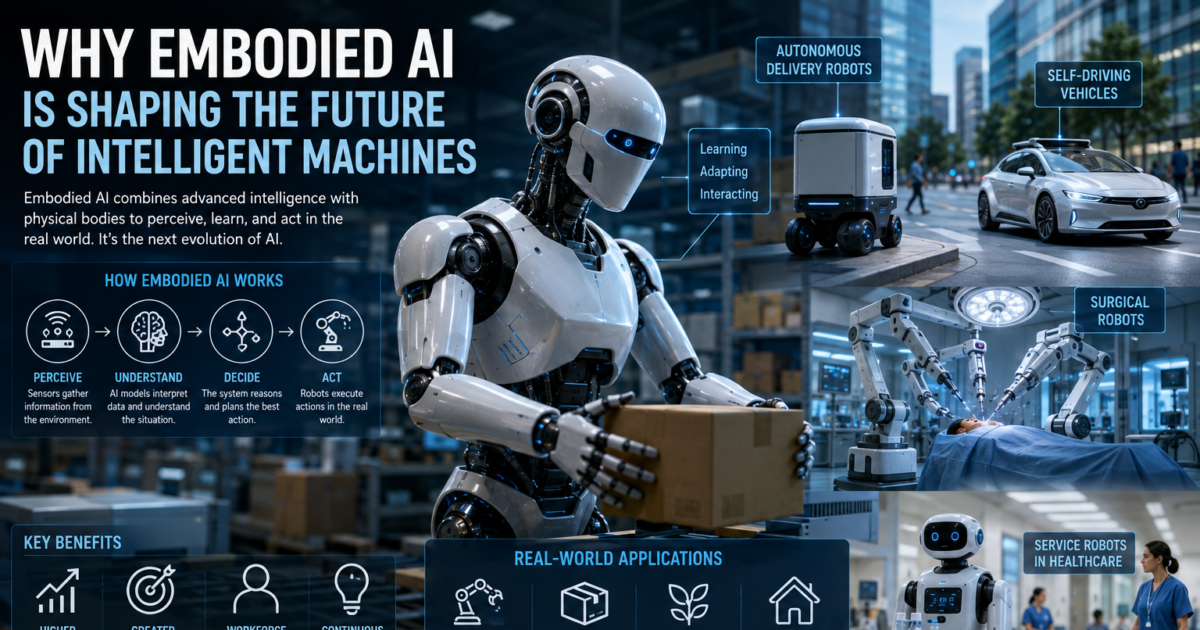 Why Embodied AI Is Shaping the Future of Intelligent Machines