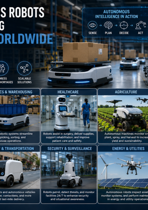 How Autonomous Robots Are Transforming Industries Worldwide