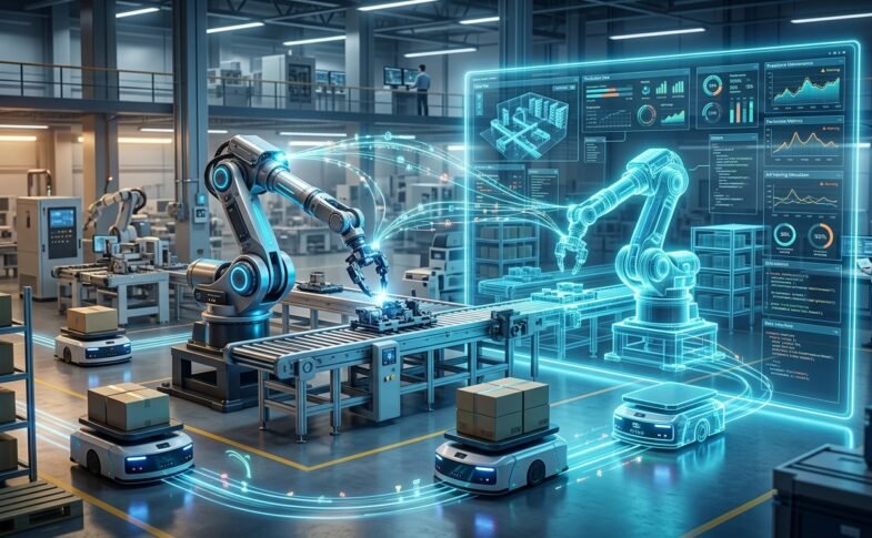 How Digital Twin Robotics Is Improving Real World Automation