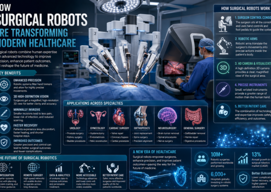 How Surgical Robots Are Transforming Modern Healthcare