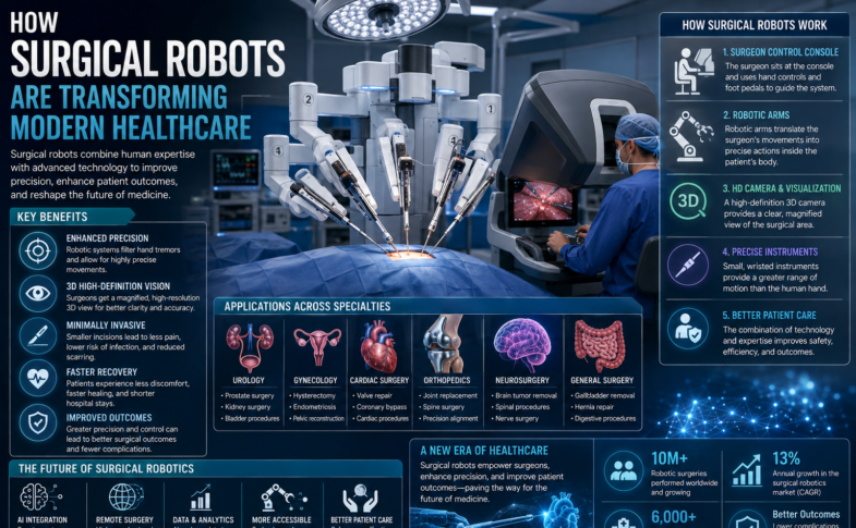 How Surgical Robots Are Transforming Modern Healthcare