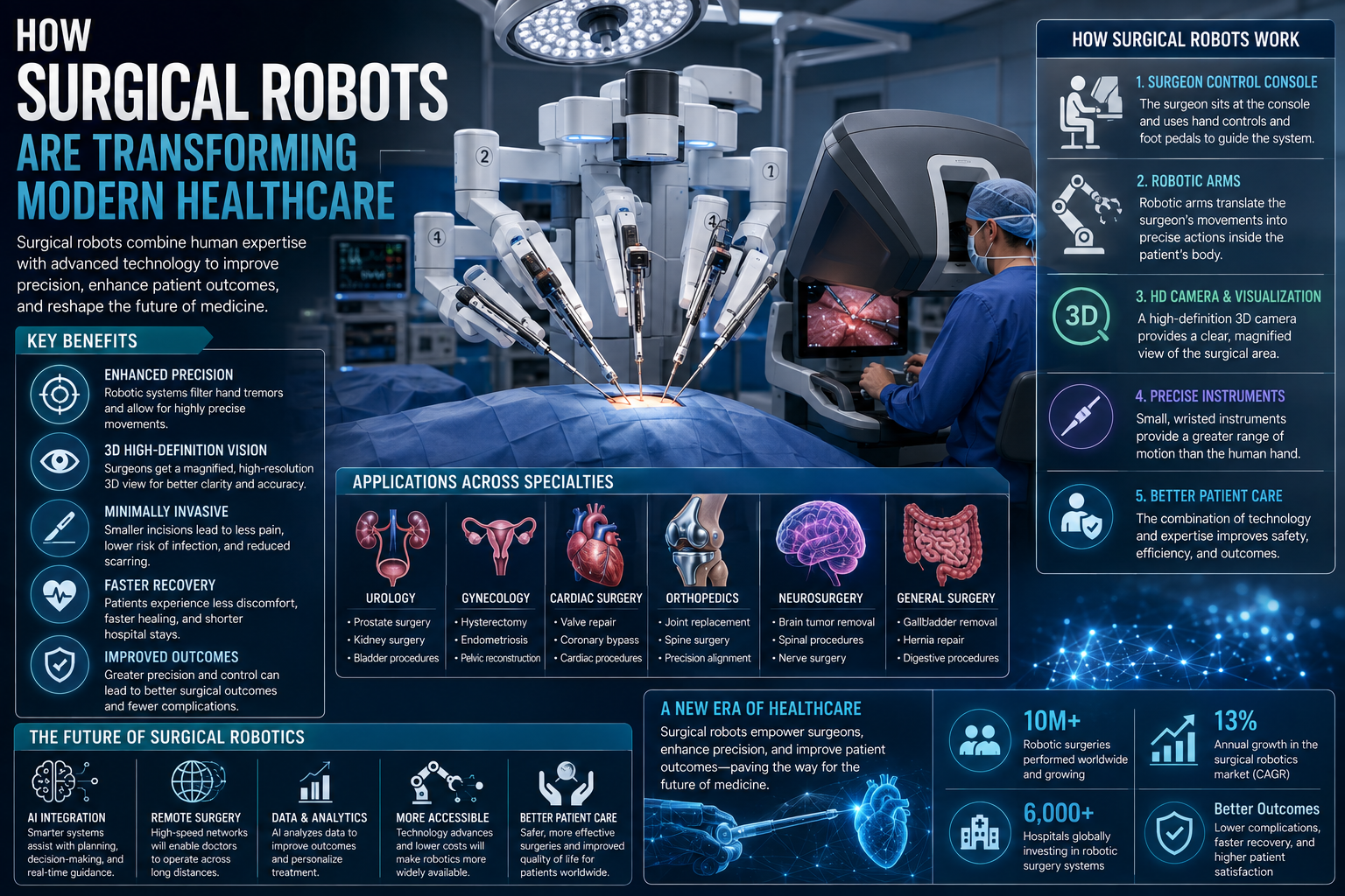 How Surgical Robots Are Transforming Modern Healthcare