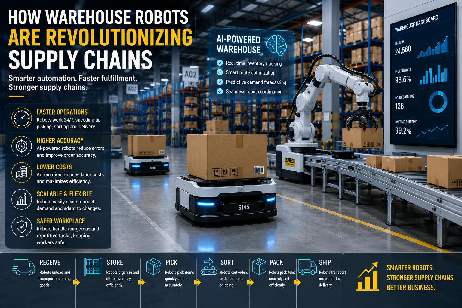 How Warehouse Robots Are Revolutionizing Supply Chains