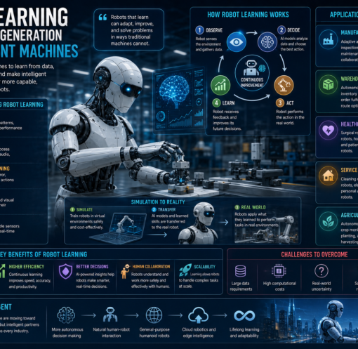 Robot Learning and the Next Generation of Intelligent Machines