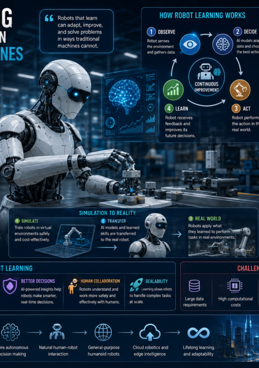 Robot Learning and the Next Generation of Intelligent Machines