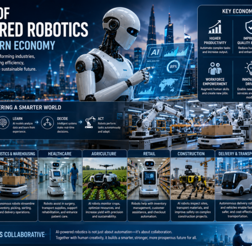 The Rise of AI Powered Robotics in the Modern Economy